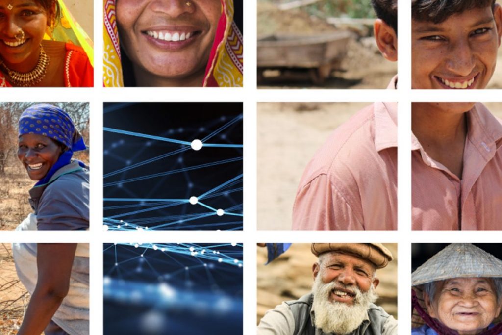 Cover of the ITU report "Connecting Humanity'
