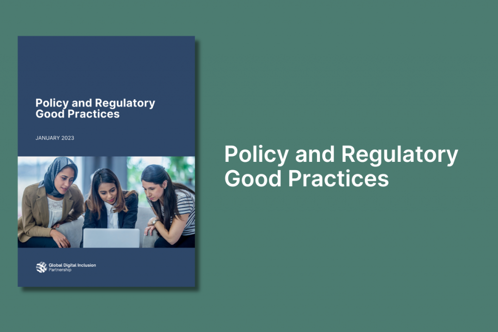 Policy and Regulatory Good Practices